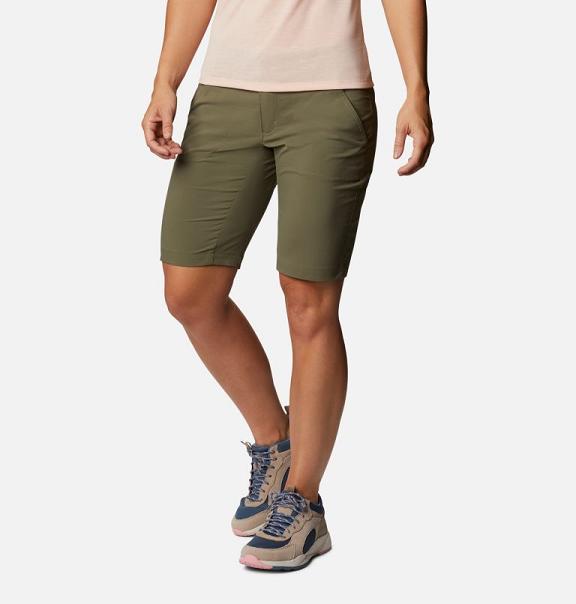 Columbia Saturday Trail Shorts Green For Women's NZ83745 New Zealand